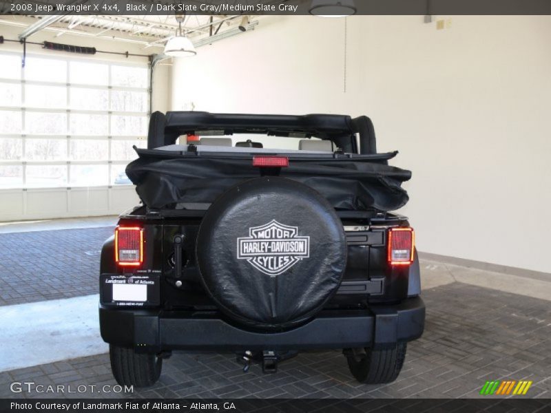 Black / Dark Slate Gray/Medium Slate Gray 2008 Jeep Wrangler X 4x4
