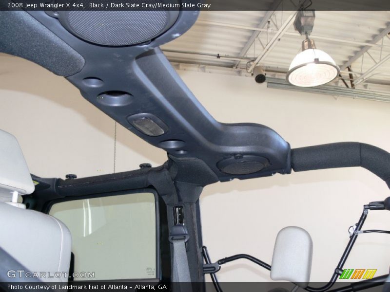 Black / Dark Slate Gray/Medium Slate Gray 2008 Jeep Wrangler X 4x4