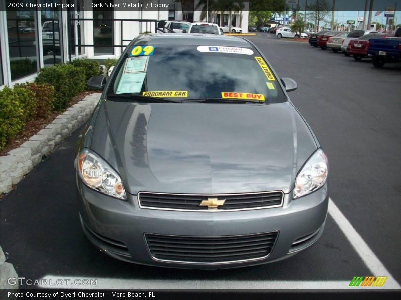 Dark Silver Metallic / Ebony 2009 Chevrolet Impala LT