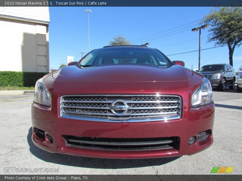 Tuscan Sun Red / Caffe Latte 2010 Nissan Maxima 3.5 S