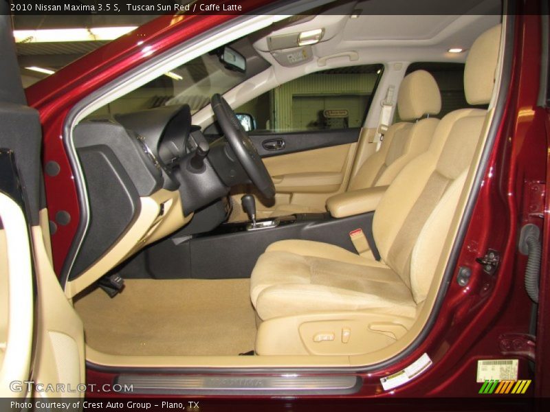 Tuscan Sun Red / Caffe Latte 2010 Nissan Maxima 3.5 S