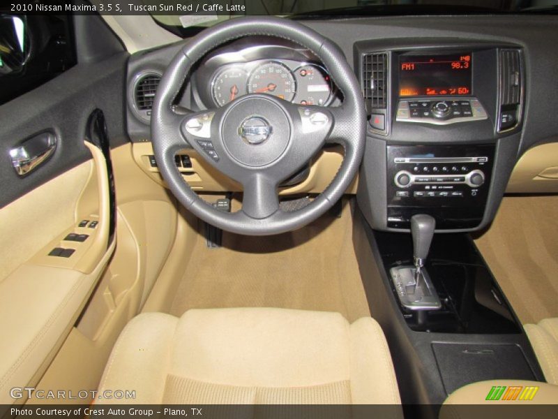 Tuscan Sun Red / Caffe Latte 2010 Nissan Maxima 3.5 S