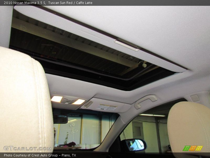 Tuscan Sun Red / Caffe Latte 2010 Nissan Maxima 3.5 S