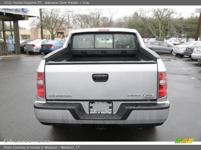 Alabaster Silver Metallic / Gray 2010 Honda Ridgeline RT