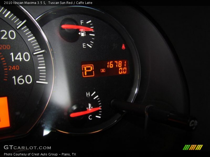 Tuscan Sun Red / Caffe Latte 2010 Nissan Maxima 3.5 S