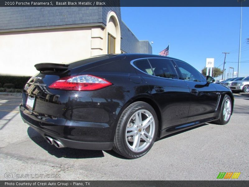 Basalt Black Metallic / Black 2010 Porsche Panamera S