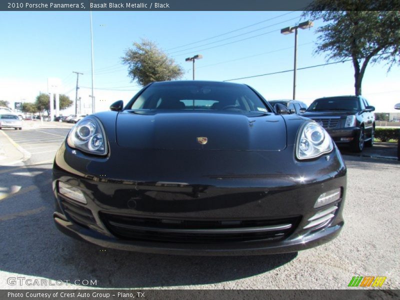 Basalt Black Metallic / Black 2010 Porsche Panamera S