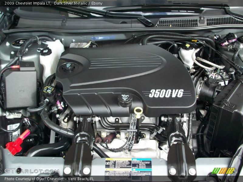 Dark Silver Metallic / Ebony 2009 Chevrolet Impala LT