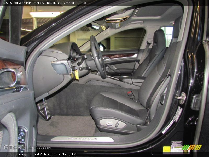  2010 Panamera S Black Interior