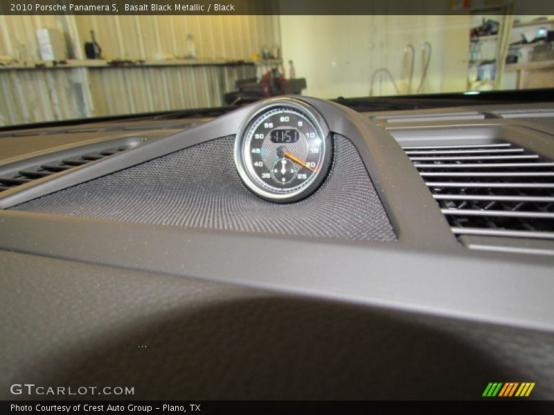 Basalt Black Metallic / Black 2010 Porsche Panamera S