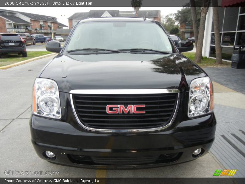 Onyx Black / Light Tan 2008 GMC Yukon XL SLT