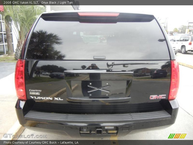 Onyx Black / Light Tan 2008 GMC Yukon XL SLT