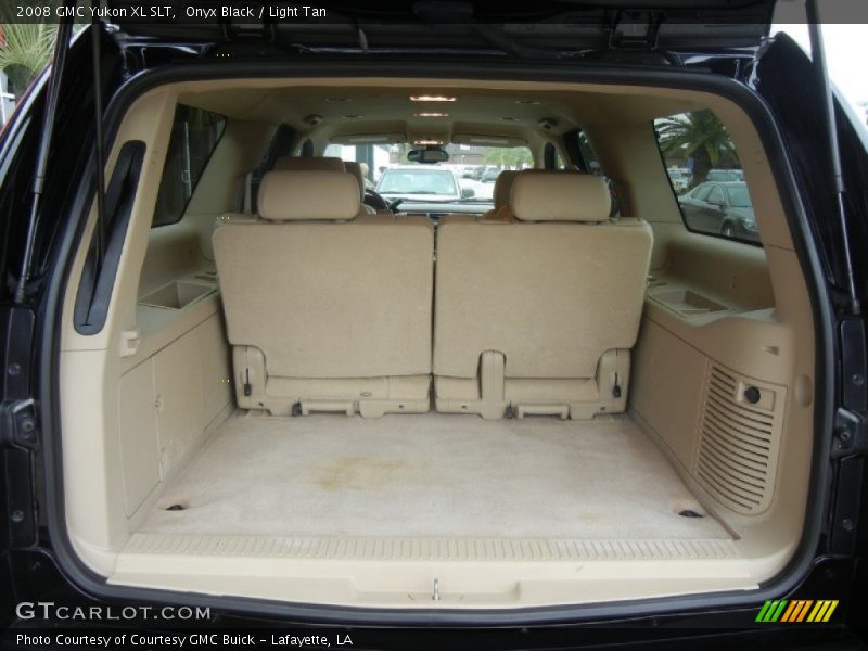 Onyx Black / Light Tan 2008 GMC Yukon XL SLT