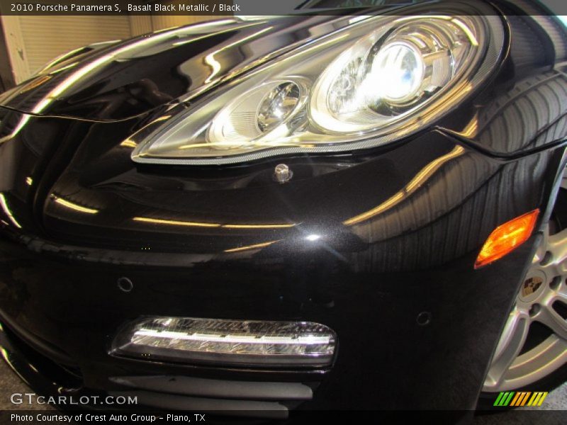 Basalt Black Metallic / Black 2010 Porsche Panamera S