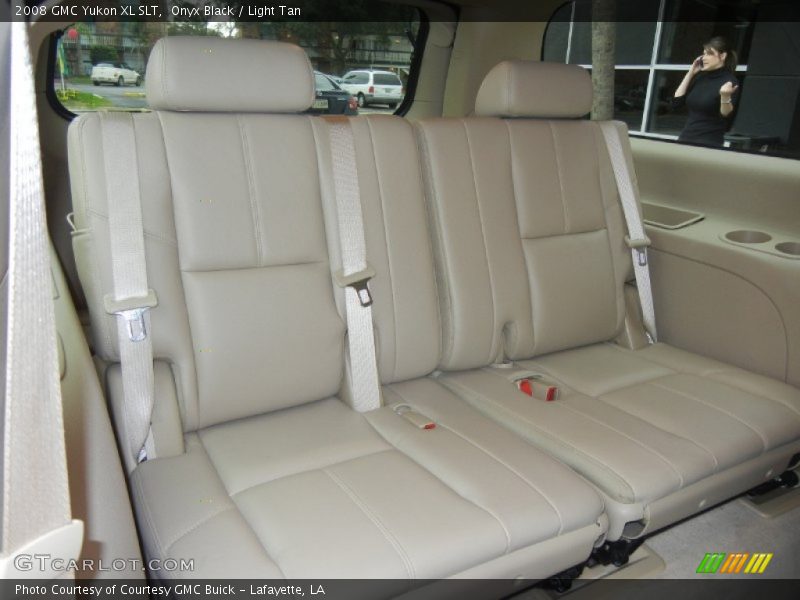 Onyx Black / Light Tan 2008 GMC Yukon XL SLT