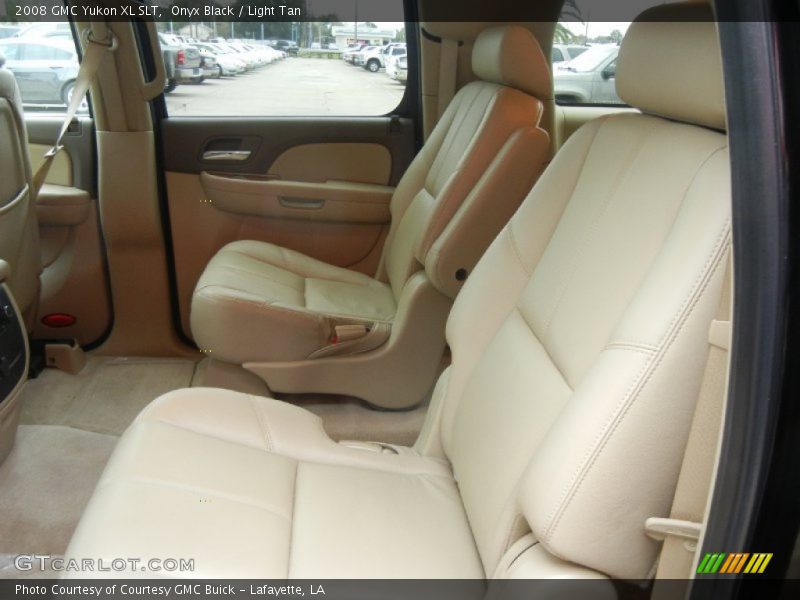 Onyx Black / Light Tan 2008 GMC Yukon XL SLT