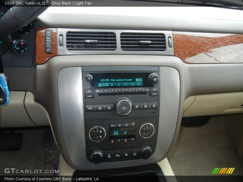Onyx Black / Light Tan 2008 GMC Yukon XL SLT