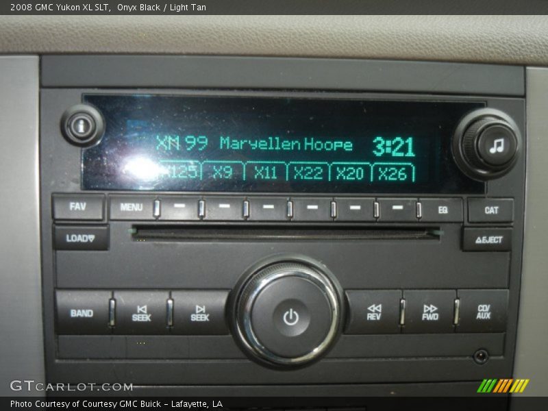 Onyx Black / Light Tan 2008 GMC Yukon XL SLT