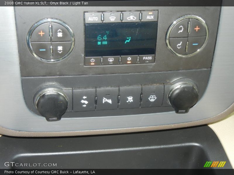 Onyx Black / Light Tan 2008 GMC Yukon XL SLT
