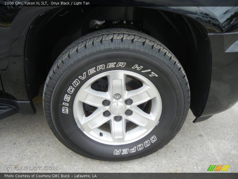 Onyx Black / Light Tan 2008 GMC Yukon XL SLT
