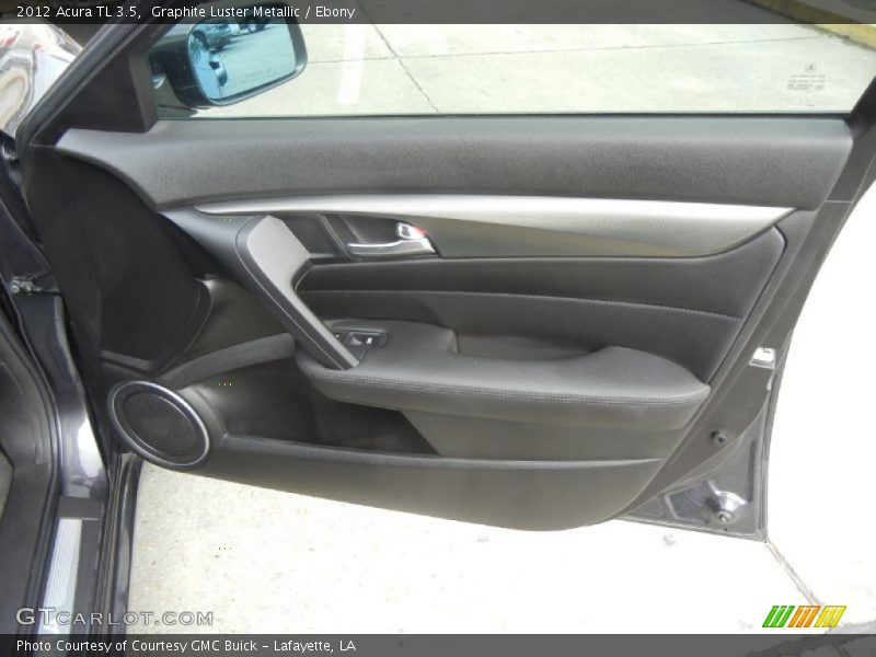 Graphite Luster Metallic / Ebony 2012 Acura TL 3.5