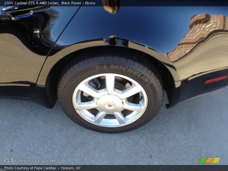 Black Raven / Ebony 2009 Cadillac CTS 4 AWD Sedan