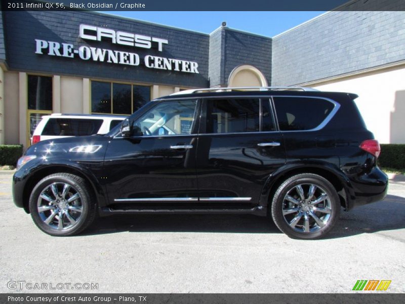 Black Obsidian / Graphite 2011 Infiniti QX 56