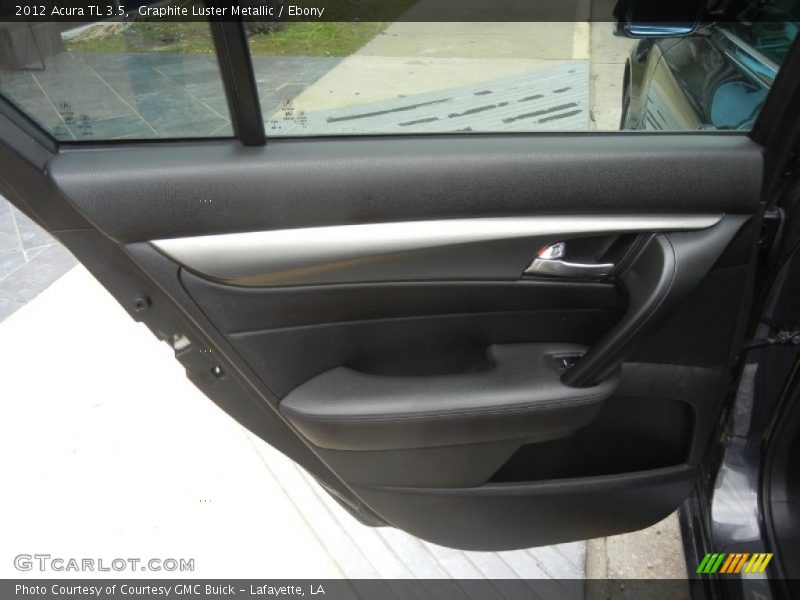 Graphite Luster Metallic / Ebony 2012 Acura TL 3.5