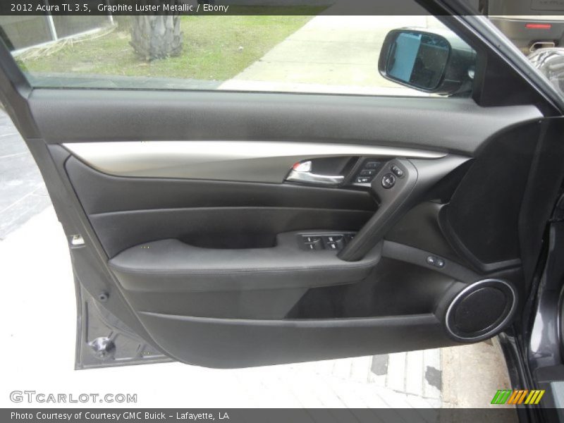 Graphite Luster Metallic / Ebony 2012 Acura TL 3.5