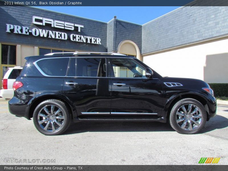 Black Obsidian / Graphite 2011 Infiniti QX 56