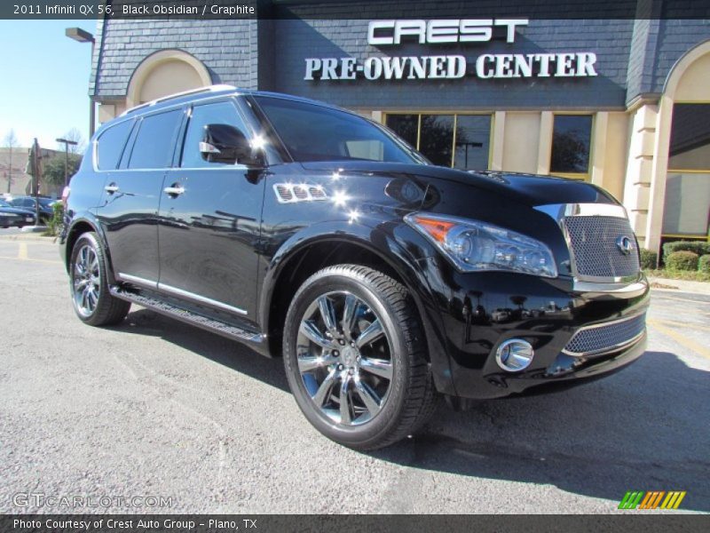 Black Obsidian / Graphite 2011 Infiniti QX 56
