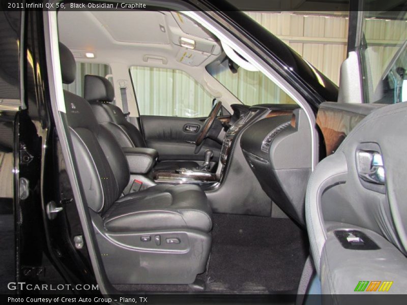  2011 QX 56 Graphite Interior