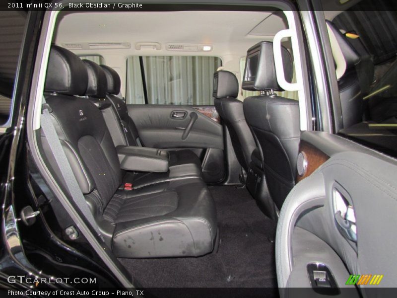 Rear Seat of 2011 QX 56