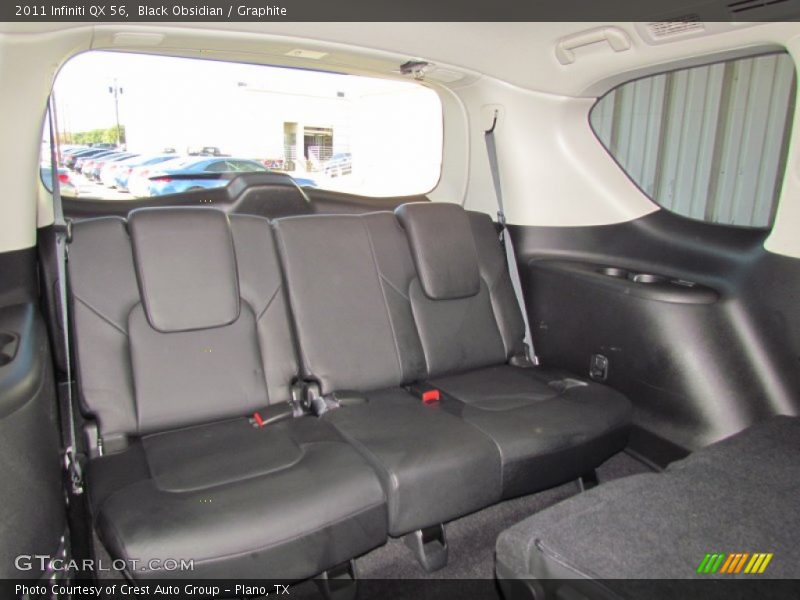 Rear Seat of 2011 QX 56