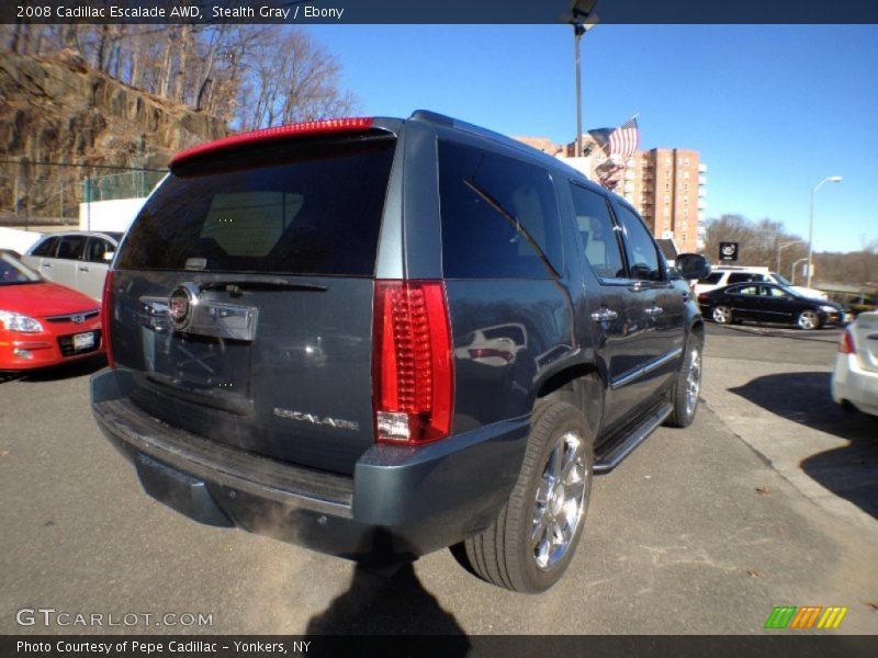 Stealth Gray / Ebony 2008 Cadillac Escalade AWD