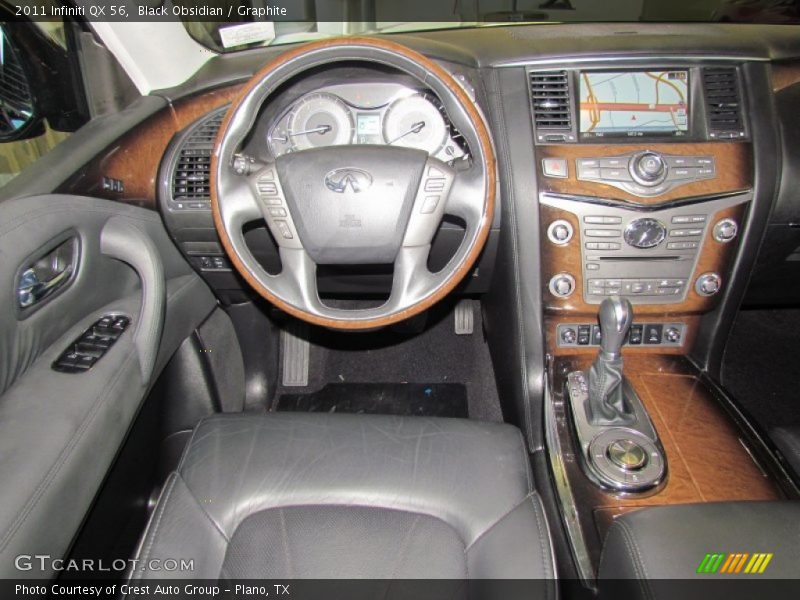 Black Obsidian / Graphite 2011 Infiniti QX 56