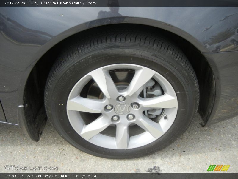 Graphite Luster Metallic / Ebony 2012 Acura TL 3.5