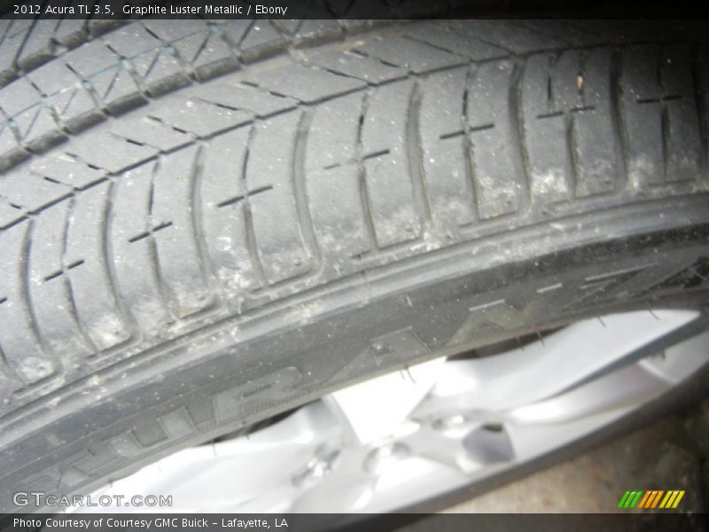 Graphite Luster Metallic / Ebony 2012 Acura TL 3.5