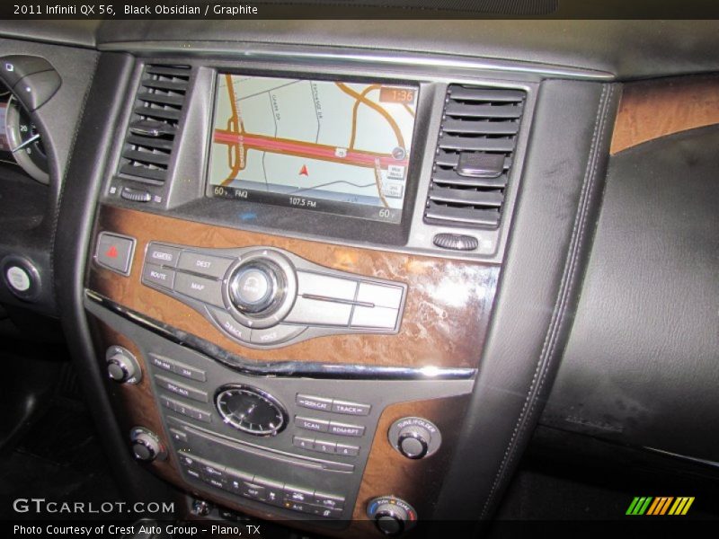 Black Obsidian / Graphite 2011 Infiniti QX 56