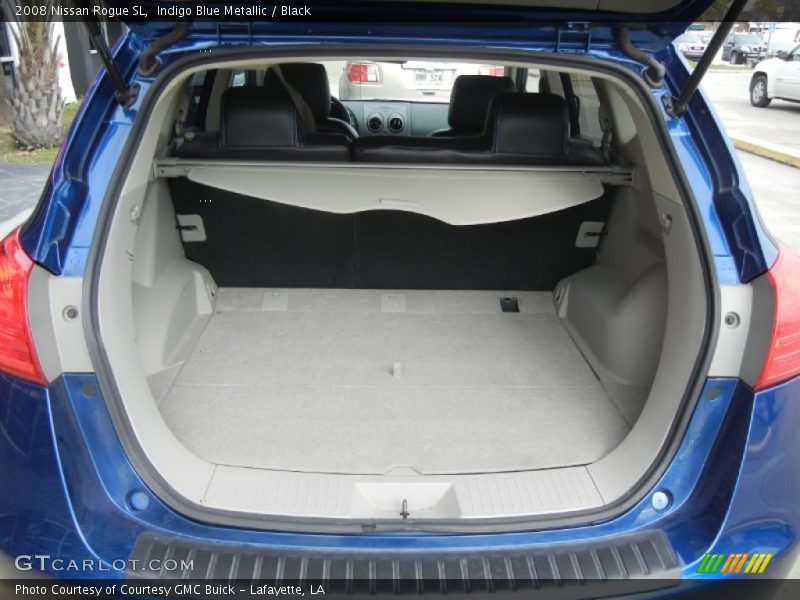 Indigo Blue Metallic / Black 2008 Nissan Rogue SL