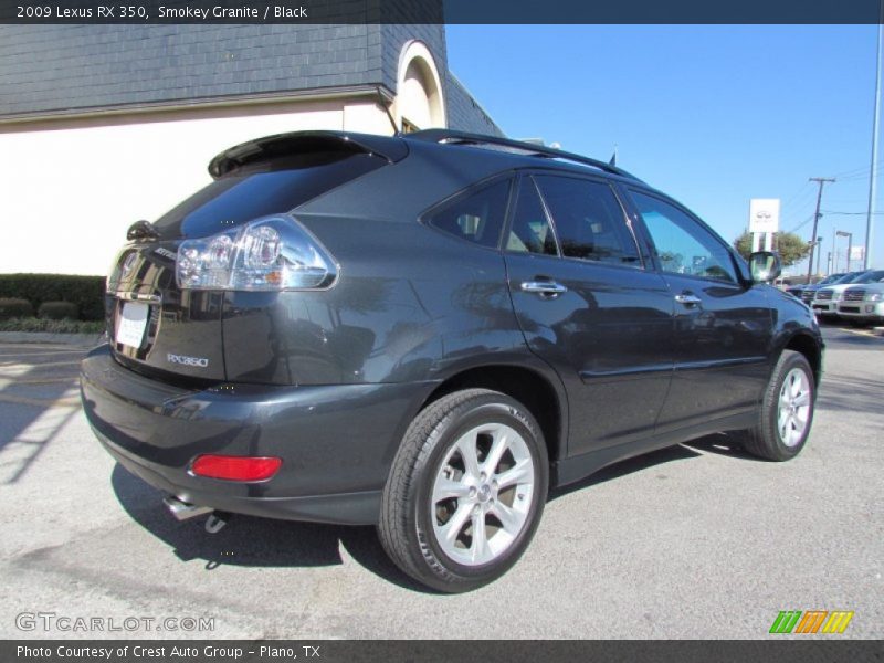 Smokey Granite / Black 2009 Lexus RX 350
