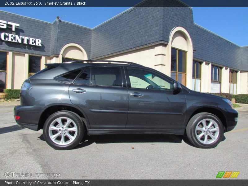 Smokey Granite / Black 2009 Lexus RX 350