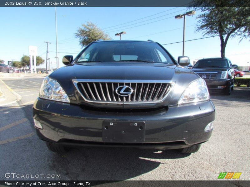 Smokey Granite / Black 2009 Lexus RX 350