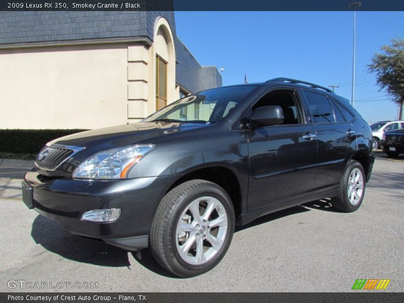 Smokey Granite / Black 2009 Lexus RX 350