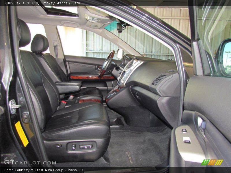 Smokey Granite / Black 2009 Lexus RX 350