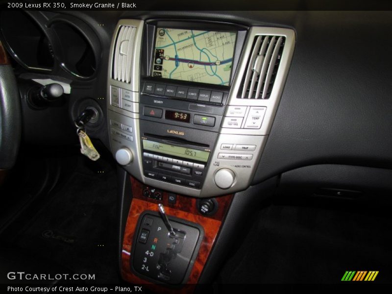 Smokey Granite / Black 2009 Lexus RX 350