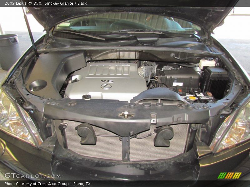 Smokey Granite / Black 2009 Lexus RX 350