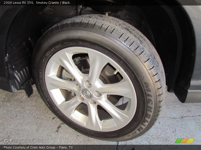 Smokey Granite / Black 2009 Lexus RX 350