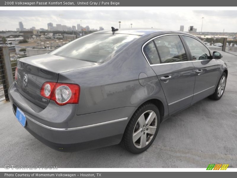 United Gray / Pure Beige 2008 Volkswagen Passat Komfort Sedan