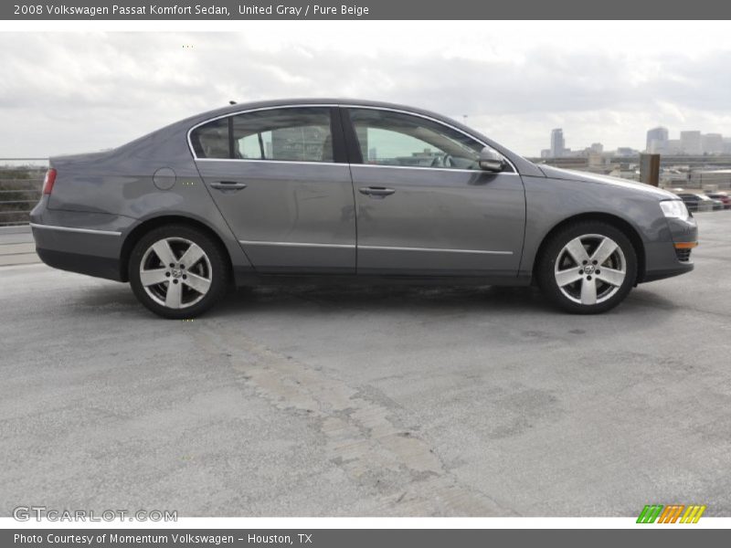 United Gray / Pure Beige 2008 Volkswagen Passat Komfort Sedan